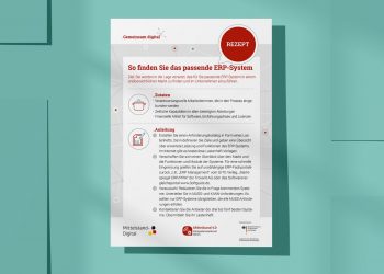 Rezept: So finden Sie das passende ERP-System.