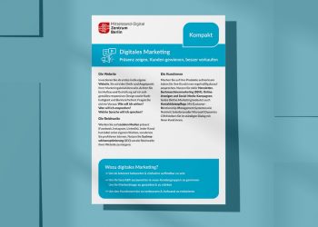 Flyer: Digitales Marketing für den Mittelstand