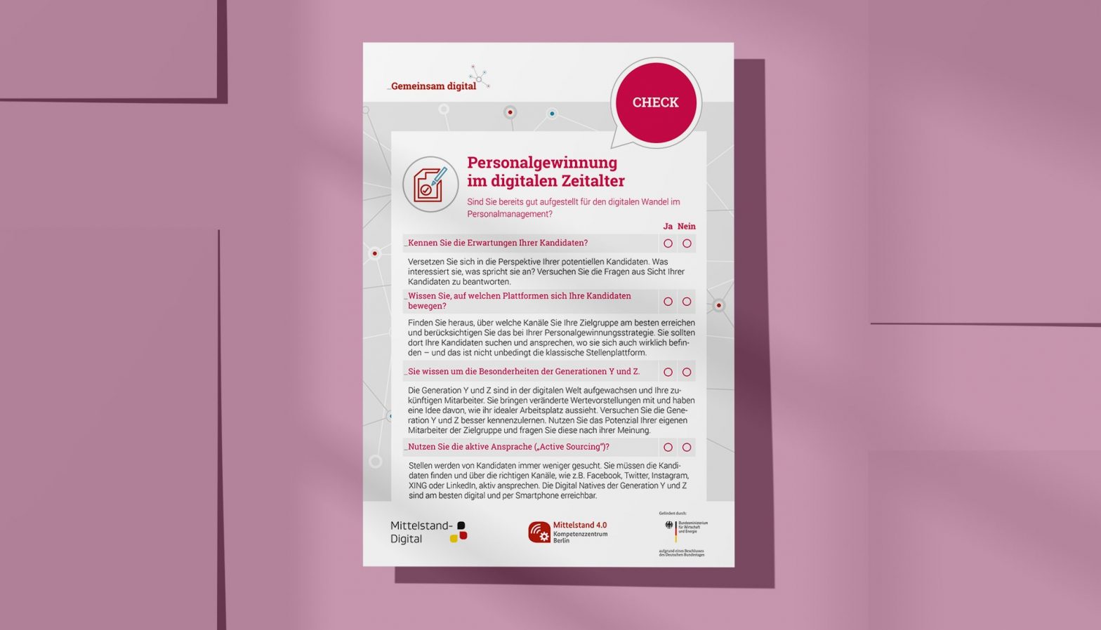 Check: Mit der richtigen Karriereseite zum Bewerbermagnet werden