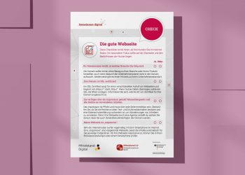 Check: Die gute Website für kleine Unternehmen