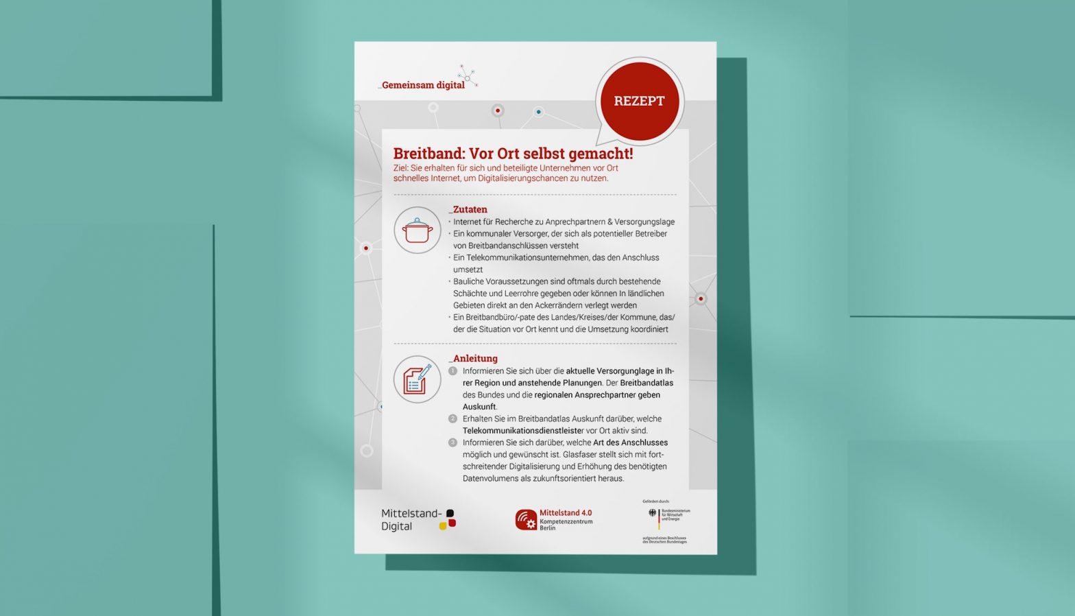 Rezept: Breitband - vor Ort selbst gemacht!