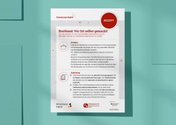 Rezept: Breitband - vor Ort selbst gemacht!