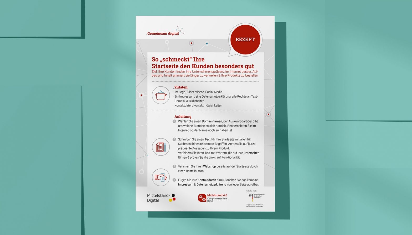 Rezept: Die gute Startseite