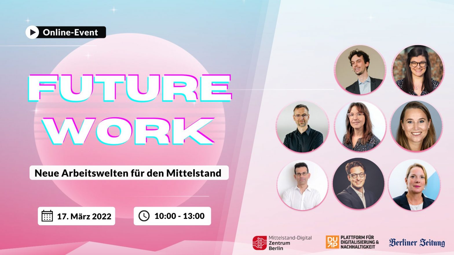 Future Work: Online Event am 17. März 2022