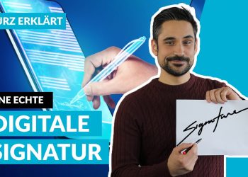 Die Digitale Signatur kurz erklärt