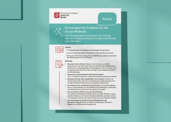 Rezept: So managen Sie Projekte mit der Scrum Methode