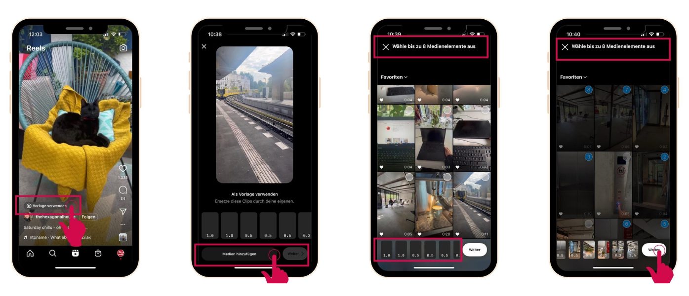 So erstellen Sie Instagram Reels Schritt für Schritt zum ersten Video