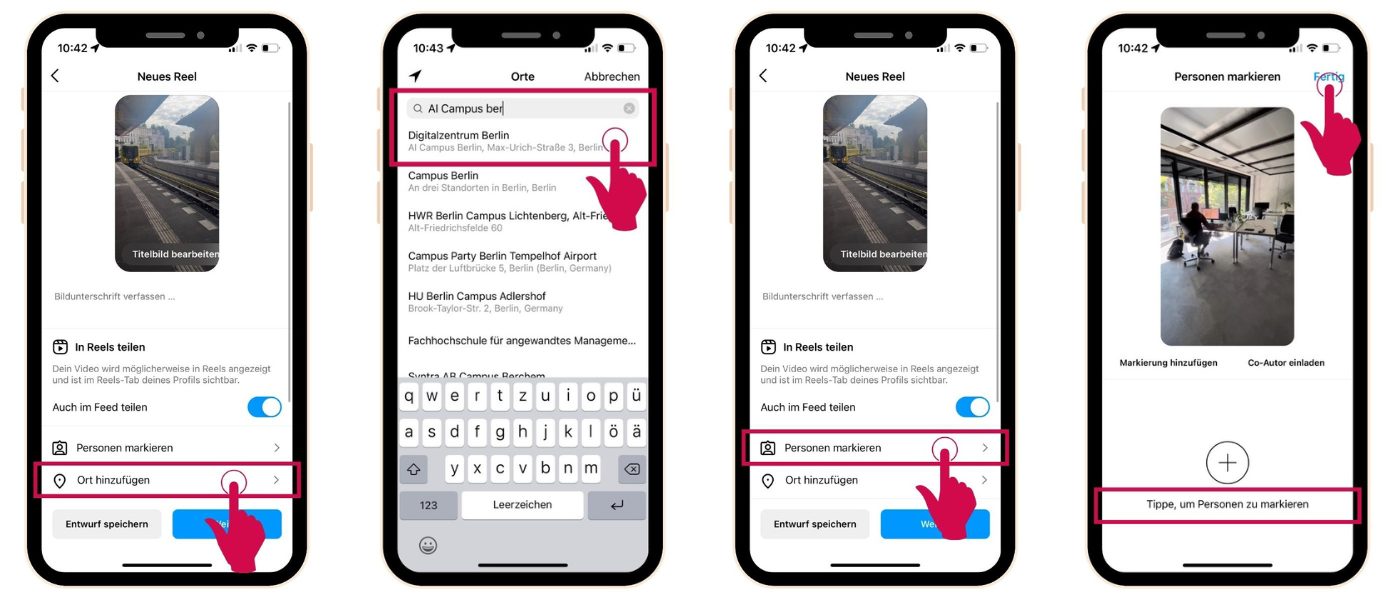 So erstellen Sie Instagram Reels Schritt für Schritt zum ersten Video