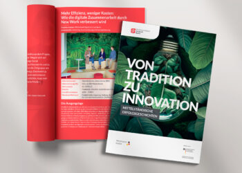 Von Tradition zu Innovation - mittelständische Erfolgsgeschichten - broschüre Titelbild