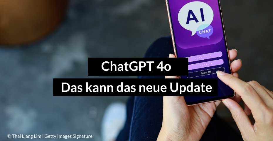 Chat GPT 4o: Das kann das neue Update - Mittelstand-Digital ...