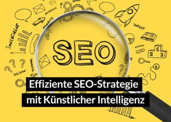 Ein Unternehmen optimiert SEO mit smarter Technologie