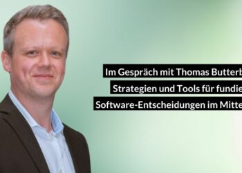 Interview mit Thomas Butterbach, Experte für Software-Lösungen des Mittelstand-Digital Zentrums Saarbrücken