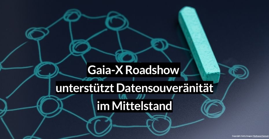 Zeichnung eines Netzwerks aus Kreide mit Text