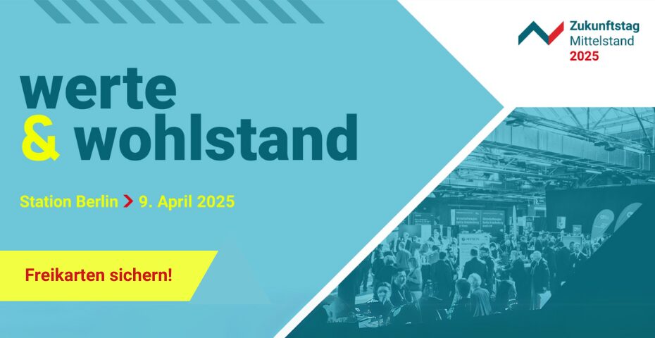 Jetzt Freikarten sichern: Mittelstand-Digital auf dem Zukunftstag 2025 erleben