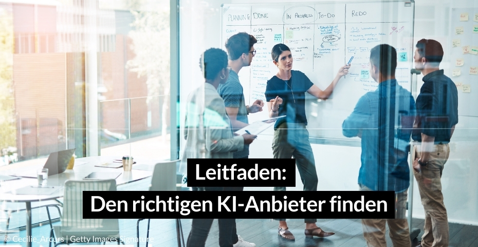 Leitfaden - So finden Sie den richtigen KI-Anbieter in Deutschland