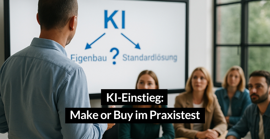 KI kaufen oder selbst entwickeln? Ein Entscheidungsleitfaden für den Mittelstand